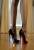 Coutures sur vernis noirs